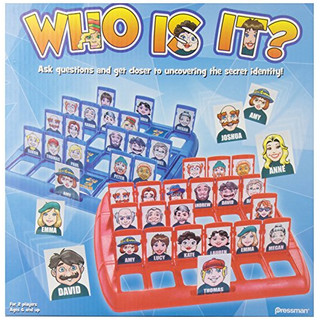 Who Is It? -- Well-Known Classic Kids Board Game - English