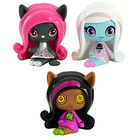 Monster High Minis 3 pack Clawdeen Wolf, Abbey Bominable...
