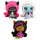Monster High Minis 3 pack Clawdeen Wolf, Abbey Bominable & Catty Noir