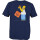 The Simpsons - Homer Herren T-Shirt Slow Man at Work, blau, Gr. L