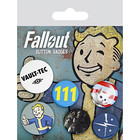Button 6er Set - Fallout (Mix 1)