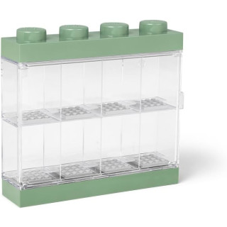 LEGO 4065 Kleine Box für Minifiguren (Schwarz), Plastik, Legion/Sand Green, 19.1 x 4.7 x 18.4 cm