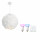Philips myLiving Pendelleuchte Ring, 60 W, E27, weiß, inkl. Philips 3-in1 LED Lampe Sceneswitch