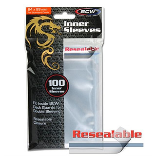 BCW Resealable Inner Sleeves
