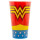 DC Comics Wonder Woman Costume Coloured Glass, Various, 74 x 44 x 9 Cm