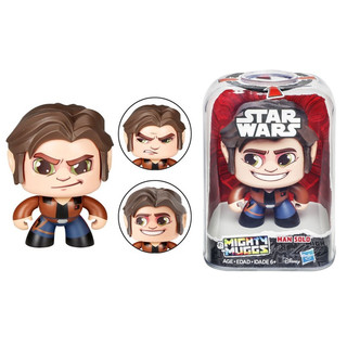 Hasbro Mighty Muggs E2180ES0 Star Wars Han Solo Film - HAN SOLO, Sammelfigur