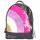 Depesche 10510 Rucksack mit Glitzer, Ylvi und die Minimoomis, anthrazit, ca. 10 x 22 x 27,5 cm, grau