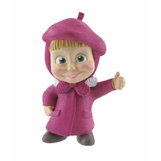 Figura Masha Masha y el Oso pintora