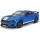 Maisto Mustang Shelby GT500 20: Modellauto im Maßstab 1:18, Türen, Kofferraum und Motorhaube zum Öffnen, lenkbar, 34 cm, blau (531388)