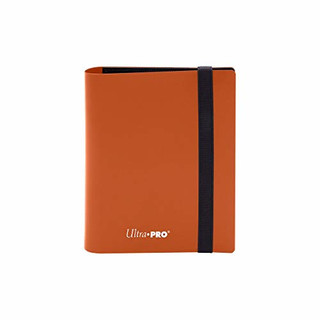 Ultra Pro 2-Pocket PRO-Binder - Eclipse Pumpkin Orange