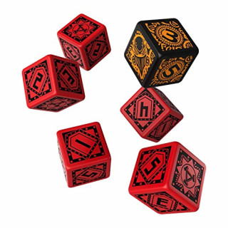 Q WORKSHOP Warmachine Khador Faction RPG Dice Set 6 x D6