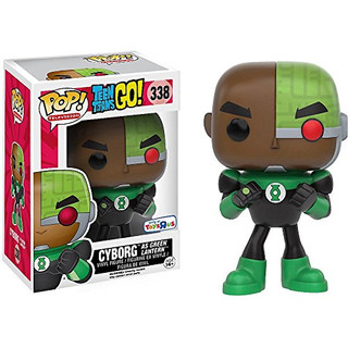 Funko POP! Television Teen Titans Go! - Cyborg as Green Lantern Vinyl Figure 10cm