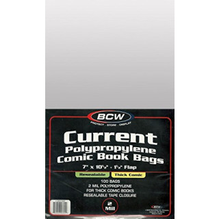 BCW Resealable Current Thick Comic Bags