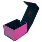 Legion - Deckbox - Hoard Plus Dragon Hide Pink