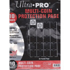 Upper Deck - 20-Pocket Platinum Page for Coins and Tokens...