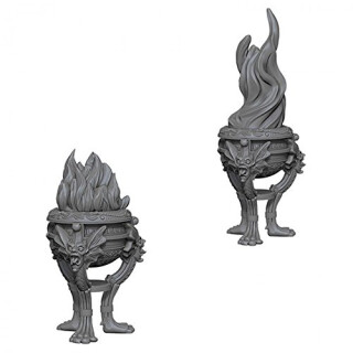 Wizkids Braziers WizKids Deep Cuts Unpainted Miniatures