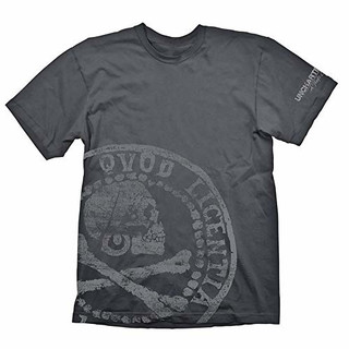 Uncharted 4 T-Shirt "Pirate Coin Oversize Print", M