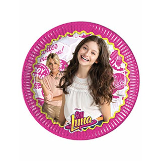 Soy Luna Pappteller Groß 23cm