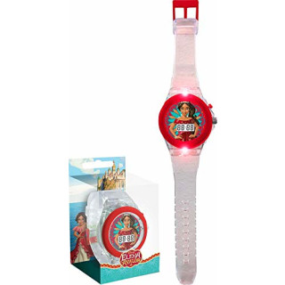 Disney Elena von avalor wd17970 Armbanduhr Digital, Armband transparent, Licht LED
