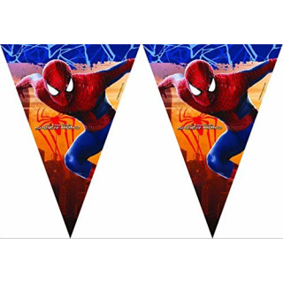 Procos  Wimpelkette Amazing Spider Man 2, 2.3 m, rot/blau