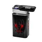 Ultra Pro Mana Flip Deck Box - Black - Schwarz - Swamp