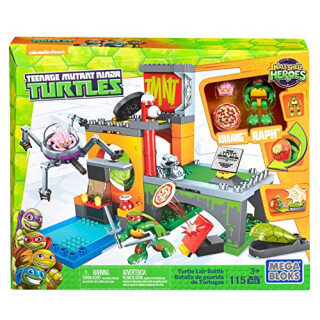 Mega Bloks Turtles Half-Shell-Heroes-Chopper-Baukastensystem