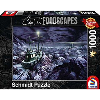 Schmidt 59374 - Carl Warner - Puzzle 1000 teile , Stürmische See