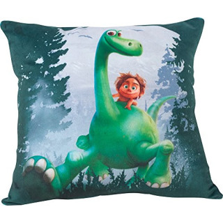Disney Dory Kissen für Kinder quadratisch Poly Baumwolle 35 x 14 x 35 cm, grün, 35 x 14 x 35 cm