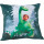 Disney Dory Kissen für Kinder quadratisch Poly Baumwolle 35 x 14 x 35 cm, grün, 35 x 14 x 35 cm