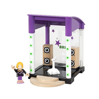 BRIO World 33945 - Village Bühne mit Licht und Sound, bunt