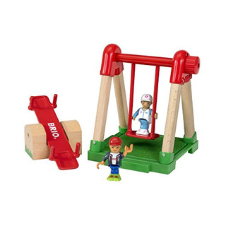 BRIO World 33948 - Village Spielplatz, bunt