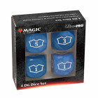 Ultra Pro Deluxe 22MM Blue Mana Loyalty Dice Set for...