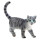 Bullyland 66363 - Spielfigur, Hauskatze Minka, ca. 7 cm