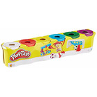 Hasbro Play-Doh 4 Primary Colours + 2 Bonus Colours Tubes...