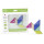 TEGU PAL-HUM-706T 5700701 Travel Pals Kolibri, magnetische Holzbausteine, Holzspiel-Set für unterwegs, 6-teilig, Mehrfarbig