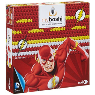 Noris 606311366 - Myboshi Superhelden  - Flash, Häkel-set