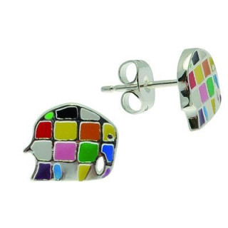 Elmer der Elefant - Elmer / Ohrstecker