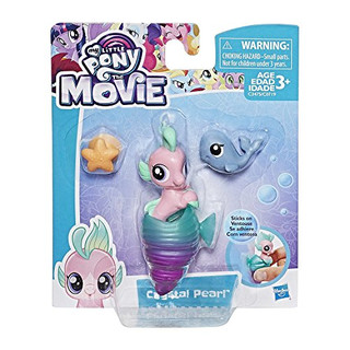 My Little Pony: Der Film – Baby Seepony – Crystal Pearl – Spielfigur 3 cm + Accessoire