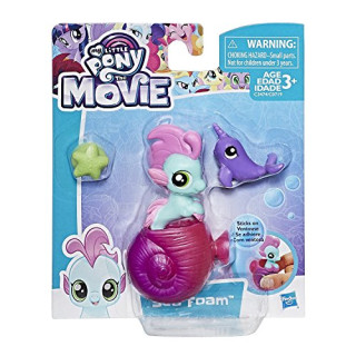 My Little Pony: Der Film – Baby Seepony – Sea Foam – Spielfigur 3 cm + Accessoire