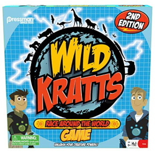 Wild Kratts Race Around the World Board Game by Pressman Toy