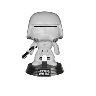 Funko 6223 Star Wars: E7 TFA: First Order Snowtrooper Actionfigur, Schwarz, Weiß