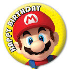 Super Mario Happy Birthday Foil Balloon (Uninflated)