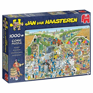 Jumbo 19095 Jan Van Haasteren – Das Winery-Puzzle mit 1000 Teilen, Multi