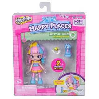 Shopkins – Happy Places – Rainbow Kate – 1 Puppe mit Zubehör