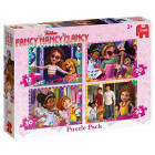 Jumbo 19760 Disney Fancy Nancy-4-in-1 Puzzle