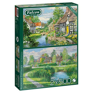 Riverside Cottages - 2x 500 Teile