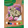 MAMMUT 8221041 - Malen nach Zahlen Junior, Blumenkätzchen, Katze, Komplettset mit bedruckter Malvorlage im A4 Format, 8 Acrylfarben, Pinsel, Anleitung, Malset für Kinder ab 8 Jahre