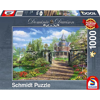 Schmidt Spiele Puzzle Dominic Davison Idyllisches Landgut 1.000 Teile