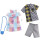 Barbie GHX72 - Barbie Modeset mit 1 Outfit für die Barbie-Puppe und 1 Outfit für die Ken-Puppe