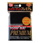 50 KMC Hyper Mat Premium Black Sleeves / Matt Schwarz...